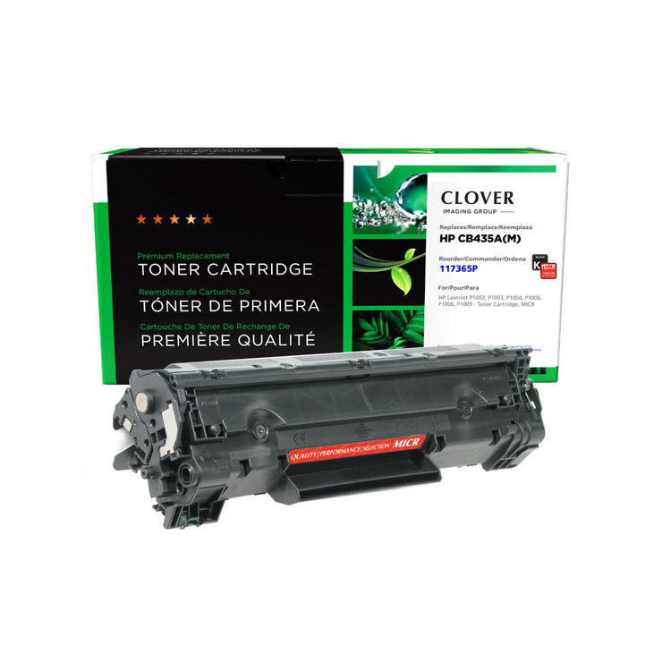 Refurbished HP (35A) Black MICR Toner Cartridge - Cartouches Certifiées