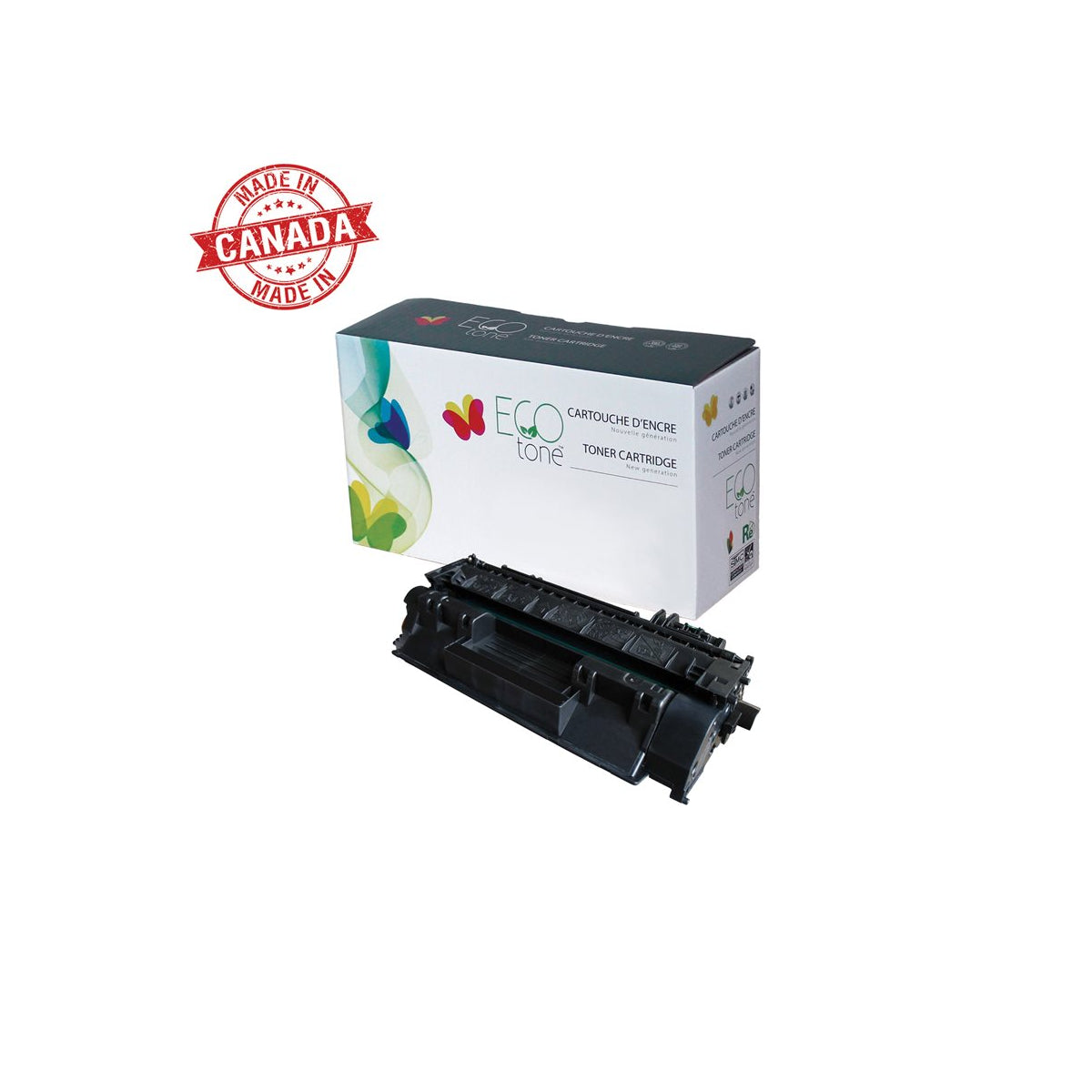 Refurbished HP (05A) Black Toner Cartridge - Cartouches Certifiées