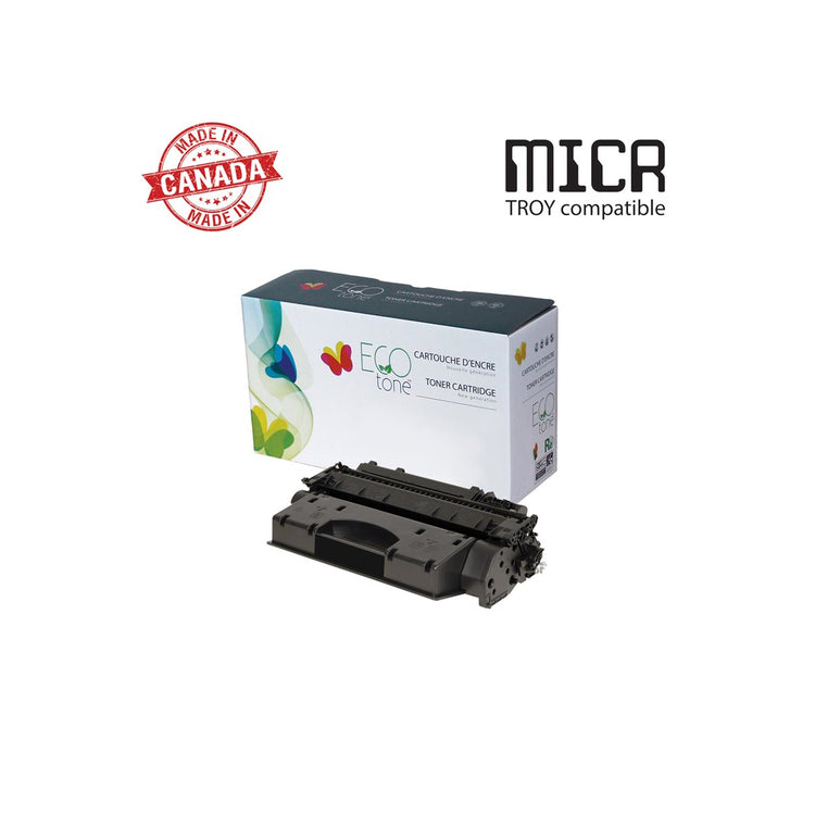 Refurbished HP CE505X (SU720A) Black MICR Toner Cartridge - Cartouches Certifiées