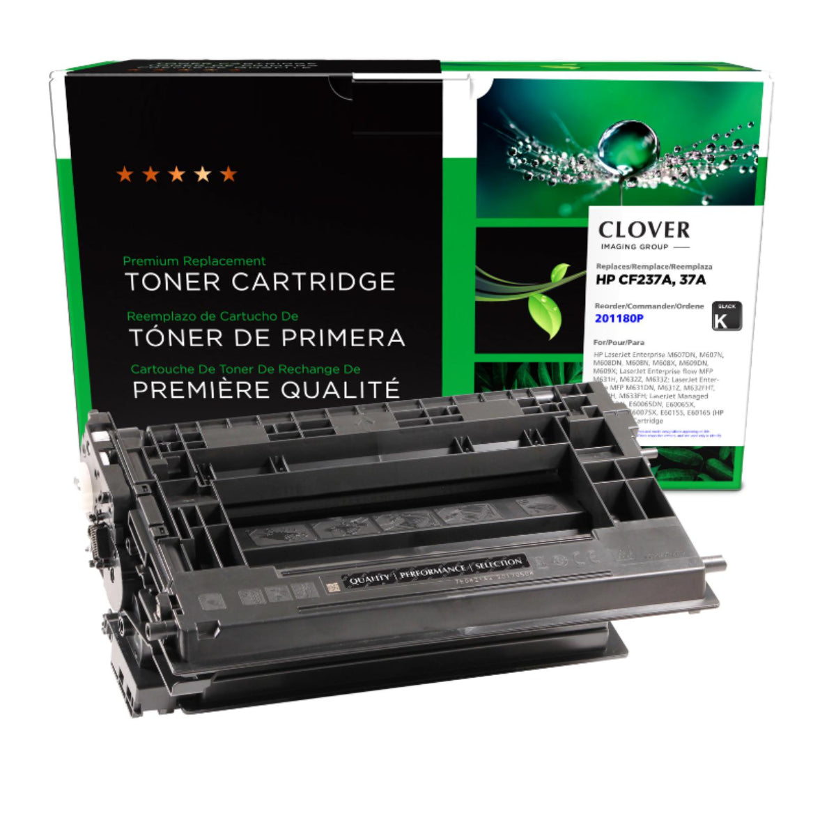 Refurbished HP (37A) Black Toner Cartridge - Cartouches Certifiées
