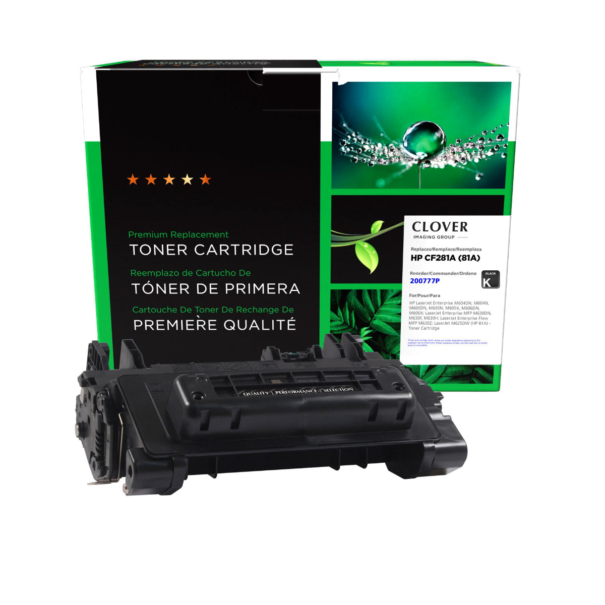 Refurbished HP (81A) Black Toner Cartridge - Cartouches Certifiées