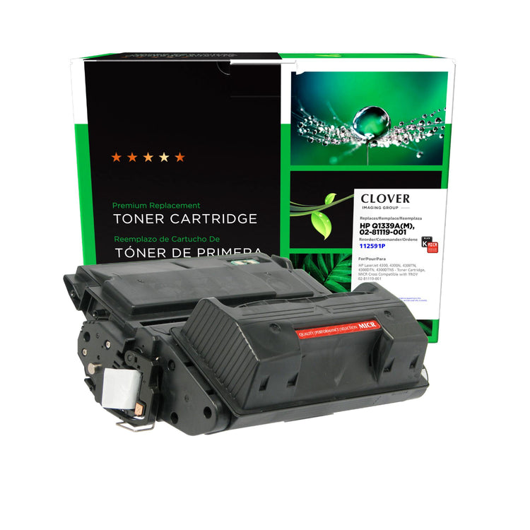 Refurbished HP (39A) Black MICR Toner Cartridge - Cartouches Certifiées