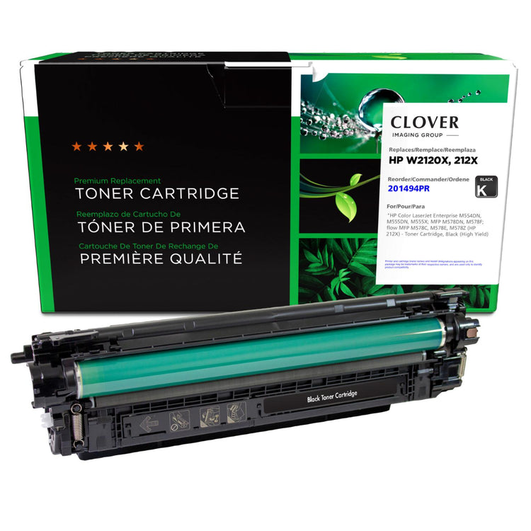 Refurbished HP (212X) Black Toner Cartridge - Cartouches Certifiées