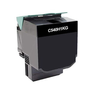 Refurbished LEXMARK C540H1KG Black Toner Cartridge - Cartouches Certifiées