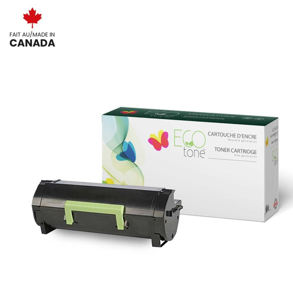 Refurbished LEXMARK 53B1H00 Black Toner Cartridge - Cartouches Certifiées