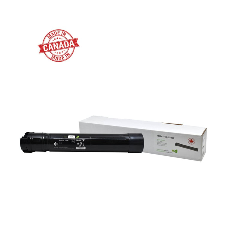 Refurbished XEROX 106R01569 Black Toner Cartridge  -  Cartouches Certifiées