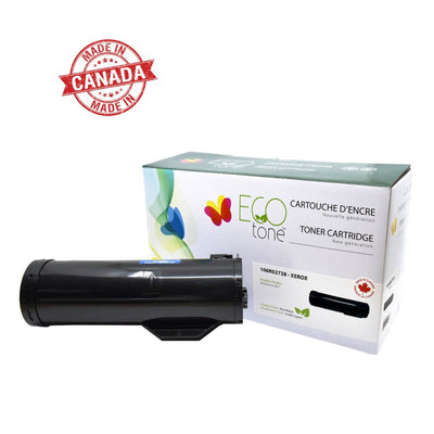 Refurbished XEROX 106R02738 Black Toner Cartridge - Cartouches Certifiées