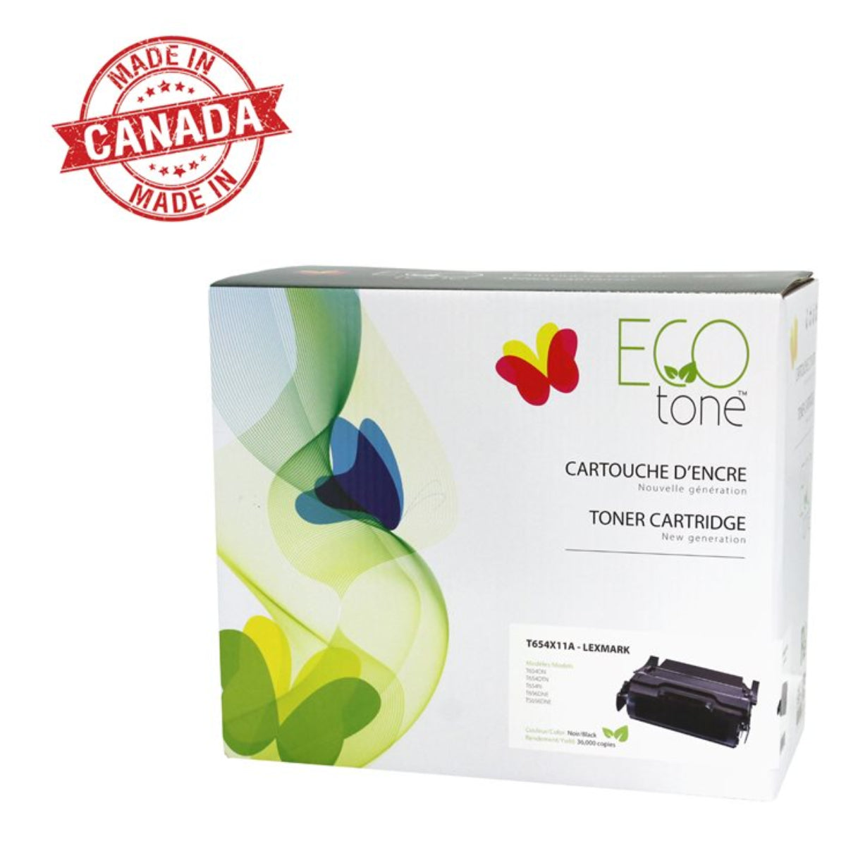 Refurbished LEXMARK T654X84G Black Toner Cartridge - Cartouches Certifiées