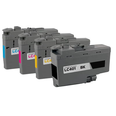 Compatible BROTHER LC4014PKS Black and Color Inkjet Cartridge Premium Quality - Cartouches Certifiées