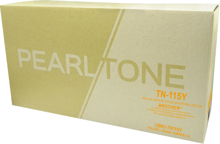 Compatible BROTHER TN-115Y Yellow Toner Cartridge Premium Quality - Cartouches Certifiées