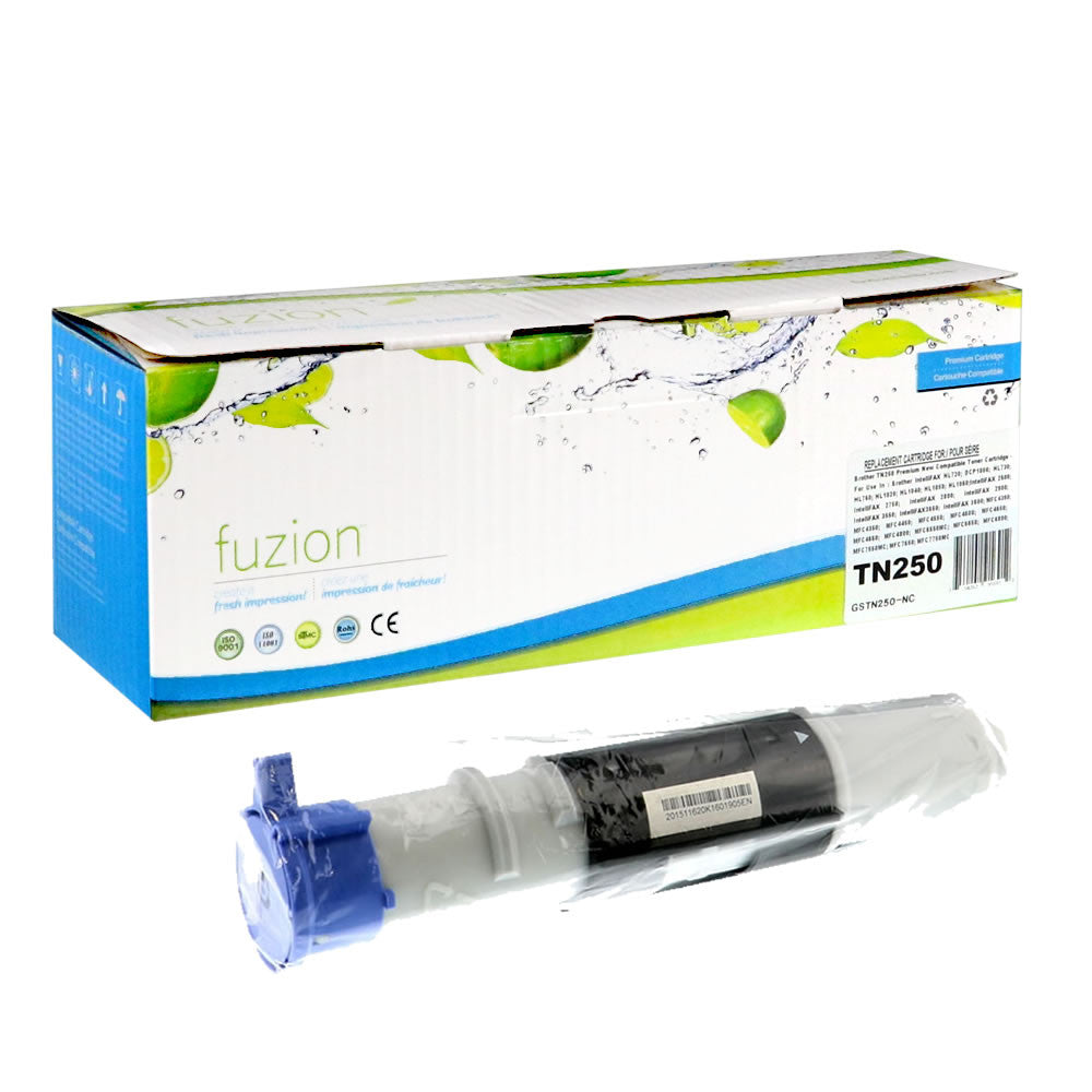 Compatible BROTHER TN-250 Black Toner Cartridge Premium Quality - Cartouches Certifiées
