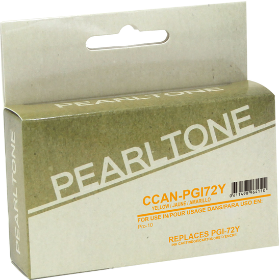 Compatible CANON PGI-72 (6406B002) Yellow Inkjet Cartridge Premium Quality - Cartouches Certifiées