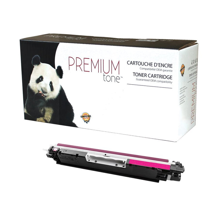 Compatible HP (126A) Magenta Toner Cartridge Premium Quality - Cartouches Certifiées