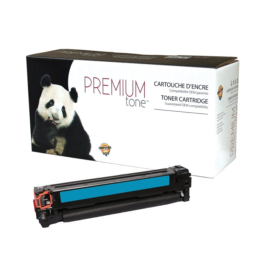 Compatible HP (131A) Cyan Toner Cartridge Premium Quality - Cartouches Certifiées