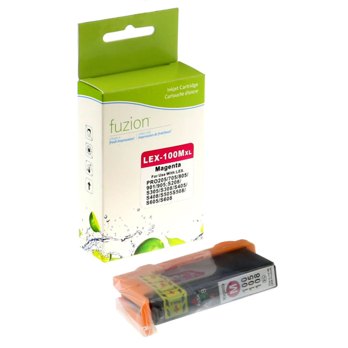 Compatible LEXMARK 108XL Magenta Inkjet Cartridge Premium Quality - Cartouches Certifiées