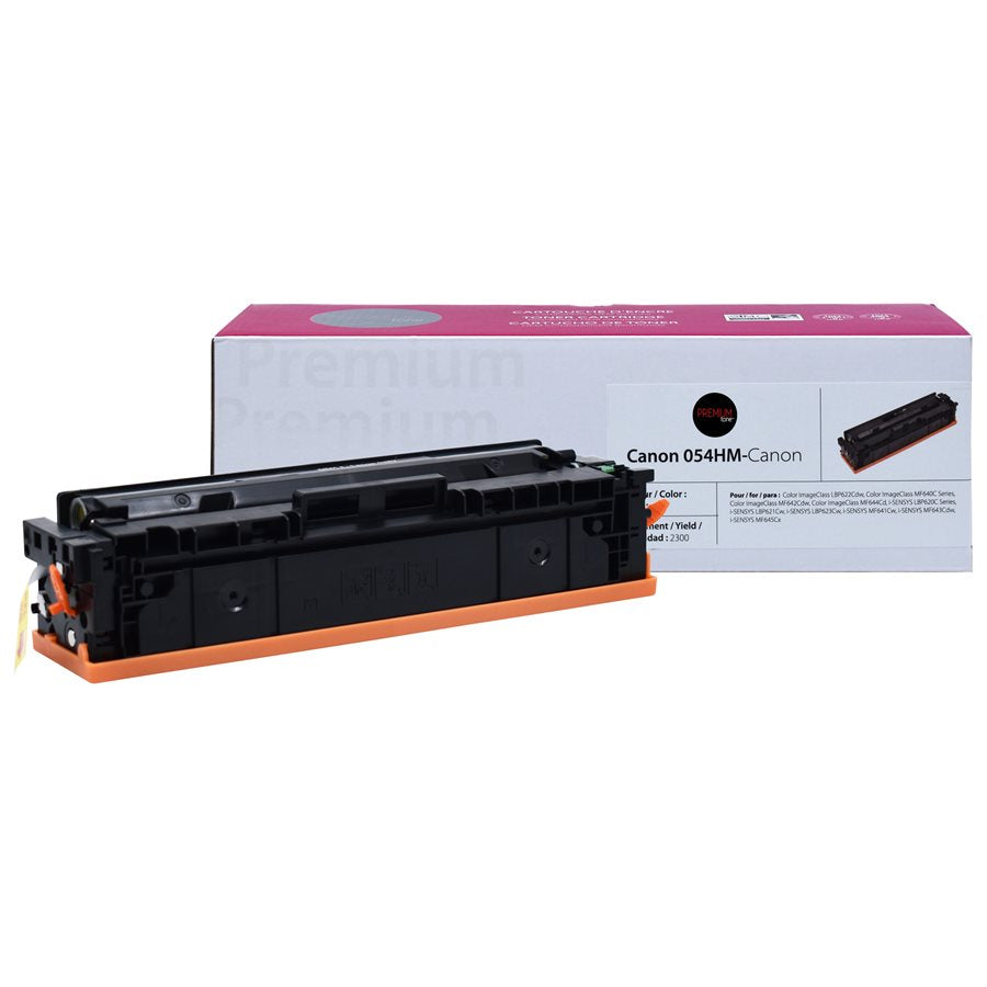 Compatible CANON 054H (3026C001) Magenta Toner Cartridge Premium Quality - Cartouches Certifiées