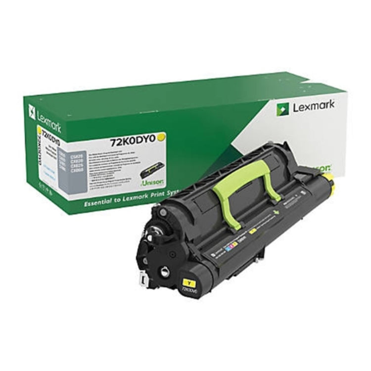 LEXMARK 72K0DY0 (72K0D40) Yellow Original Developer - Cartouches Certifiées