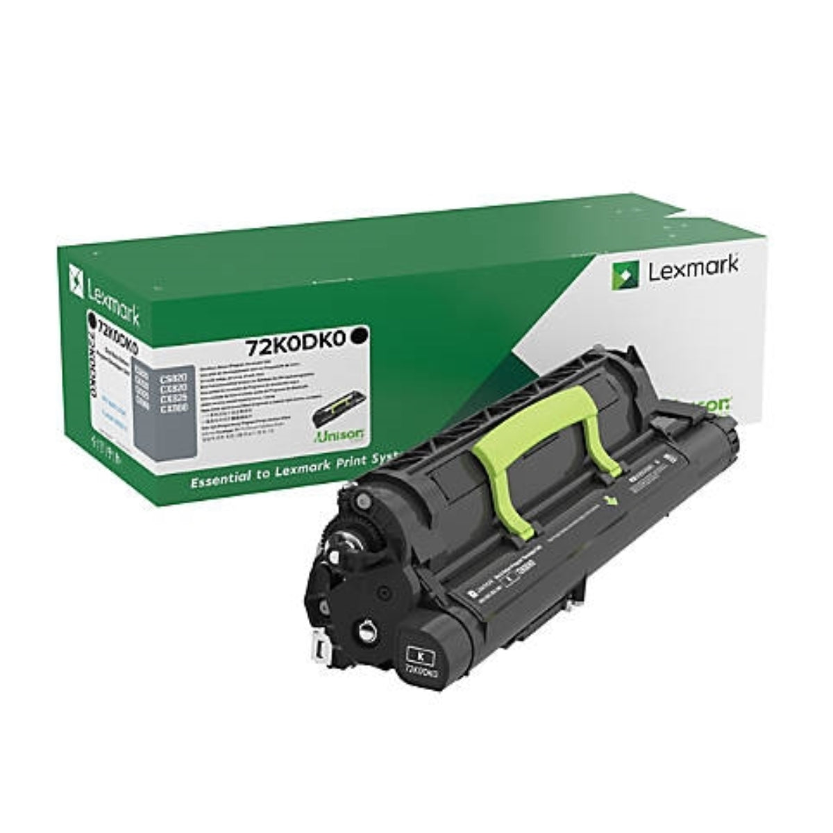 LEXMARK 72K0DK0 (72K0D10) Black Original Developer - Cartouches Certifiées