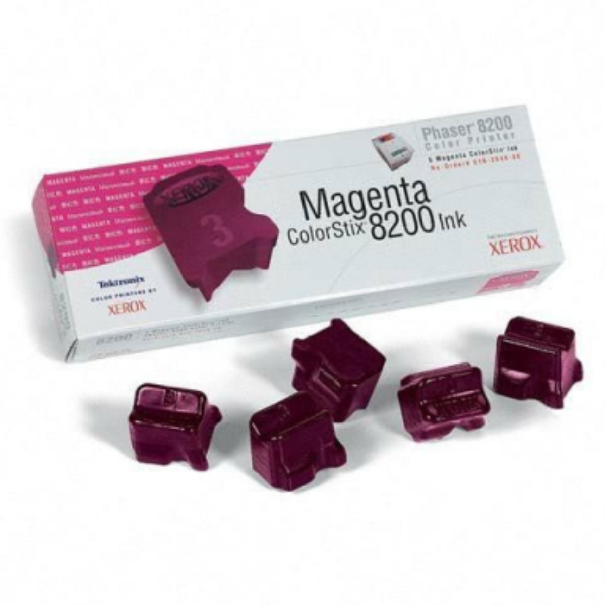 XEROX 016-2046-00 Phaser 8200 (5 Sticks) Magenta Original Solid ink - Cartouches Certifiées