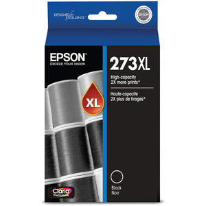 EPSON T273XL (T273020) Black Original Inkjet Cartridge - Cartouches Certifiées
