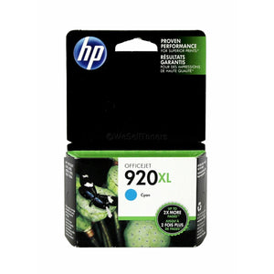 HP 920XL (CD972AN) Cyan Original Inkjet Cartridge - Cartouches Certifiées
