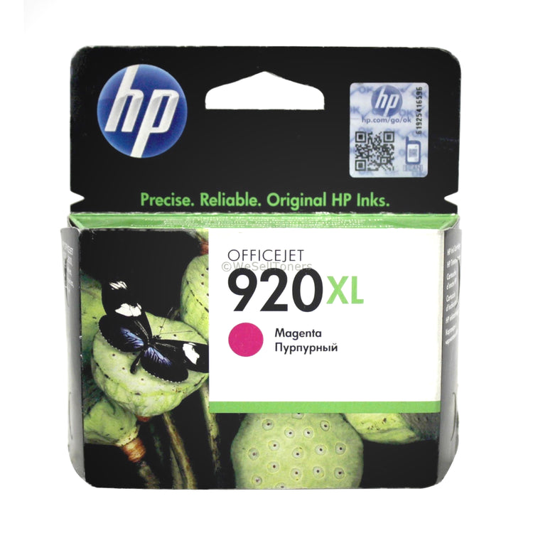 HP 920XL (CD973AN) Magenta Original Inkjet Cartridge - Cartouches Certifiées