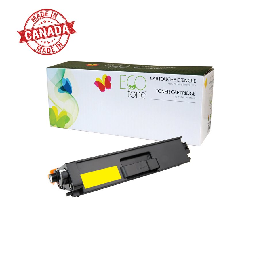 Refurbished BROTHER TN-336Y Yellow Toner Cartridge - Cartouches Certifiées