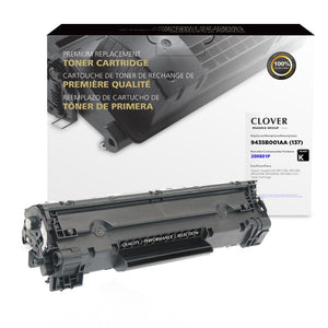 Refurbished CANON 137 (9435B001) Black Toner Cartridge - Cartouches Certifiées