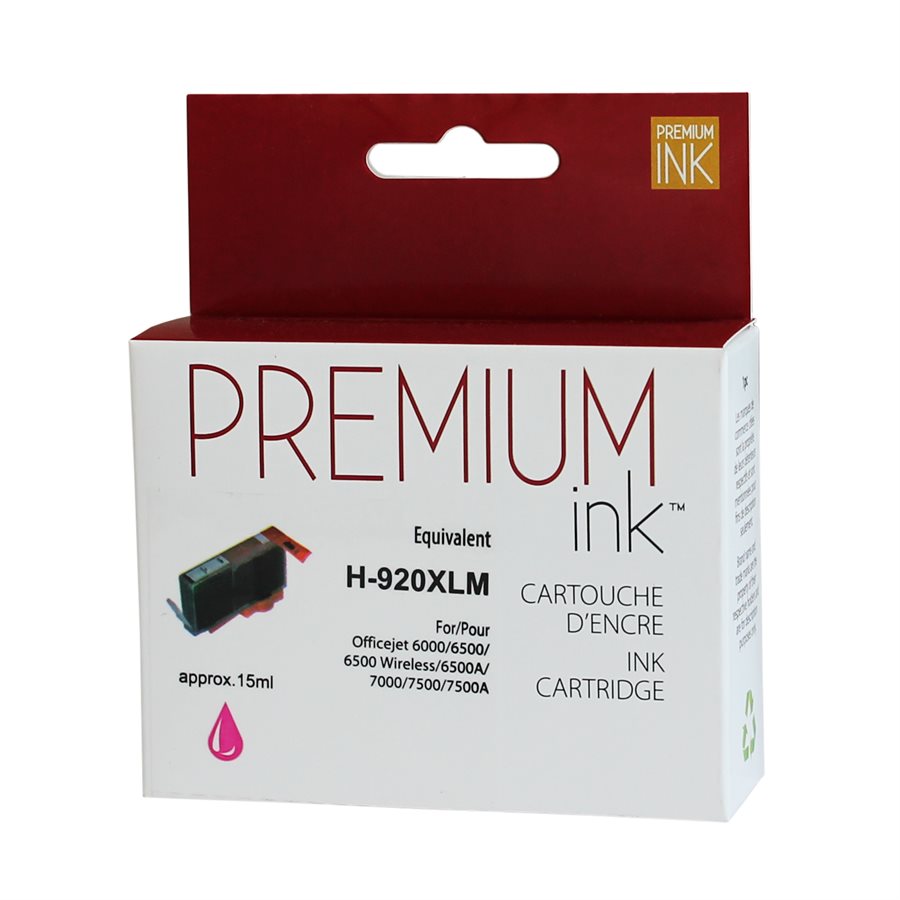 Refurbished HP 920XL (CD973AN) Magenta Inkjet Cartridge - Cartouches Certifiées
