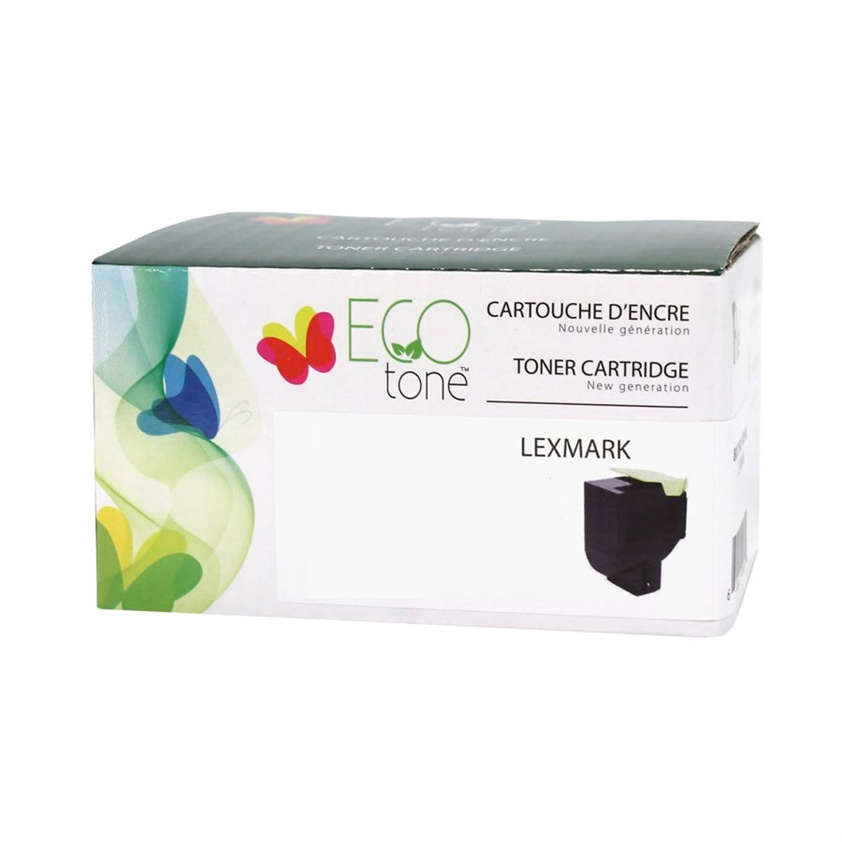 Refurbished LEXMARK 80C1HC0 (80C0H20) Cyan Toner Cartridge - Cartouches Certifiées