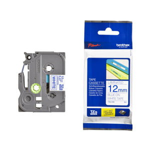 BROTHER TZ-233 Blue on White Original Thermal ribbon - Cartouches Certifiées
