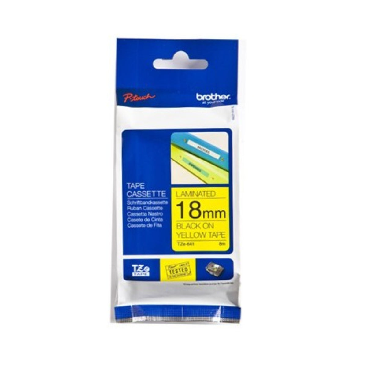 BROTHER TZe-641 Original Thermal ribbon - Cartouches Certifiées