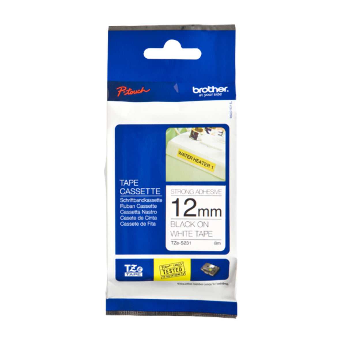 BROTHER TZe-S231 Original Thermal ribbon - Cartouches Certifiées