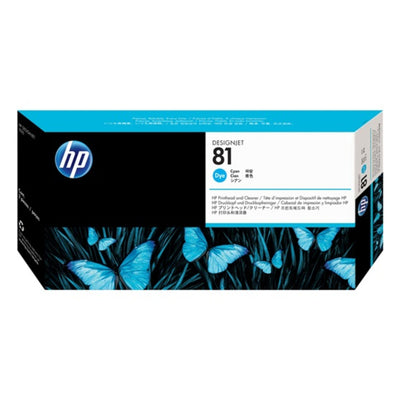 HP 81 (C4951A) Cyan Original Printhead - Cartouches Certifiées