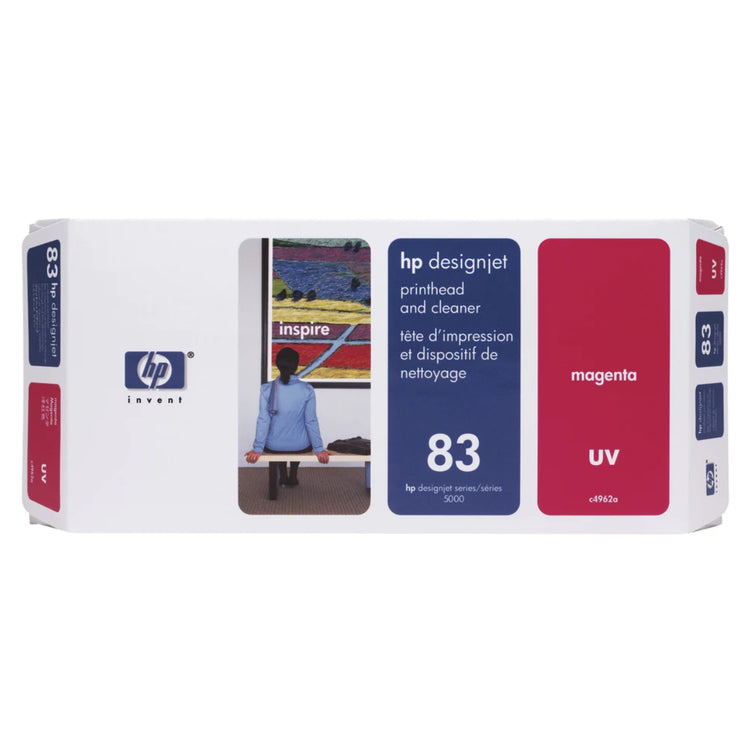 HP 83 (C4962A) Magenta Original Printhead - Cartouches Certifiées