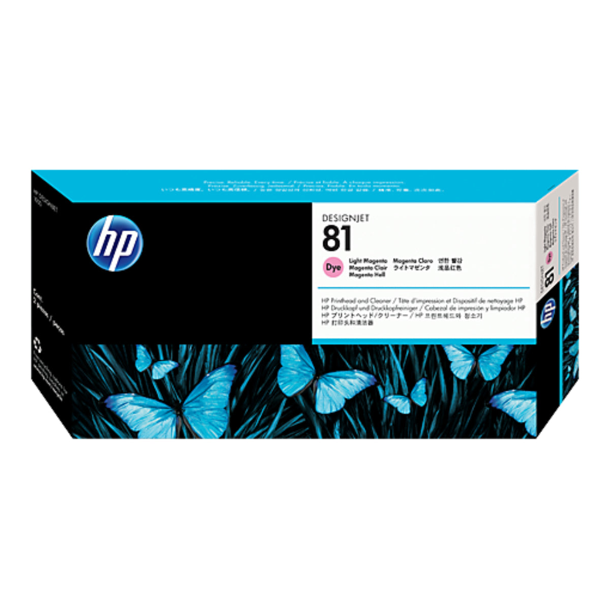 HP 81 (C4955A) Light Magenta Original Printhead - Cartouches Certifiées
