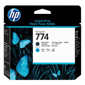 HP 774 (P2W01A) Photo Black And Cyan Original Maintenance Kit - Cartouches Certifiées