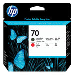 HP 70 - 130ml (C9409A) Matte Black and Red Original Printhead - Cartouches Certifiées