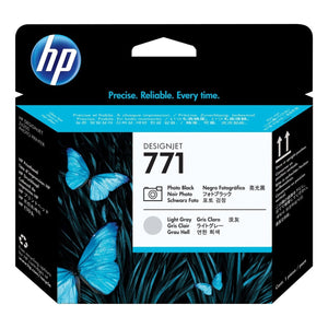 HP 771 (CE020A) Photo Black and Light Gray Original Printhead - Cartouches Certifiées