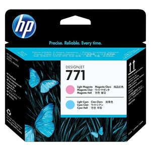 HP 771A (CE019A) Light Magenta and Light Cyan Original Printhead - Cartouches Certifiées